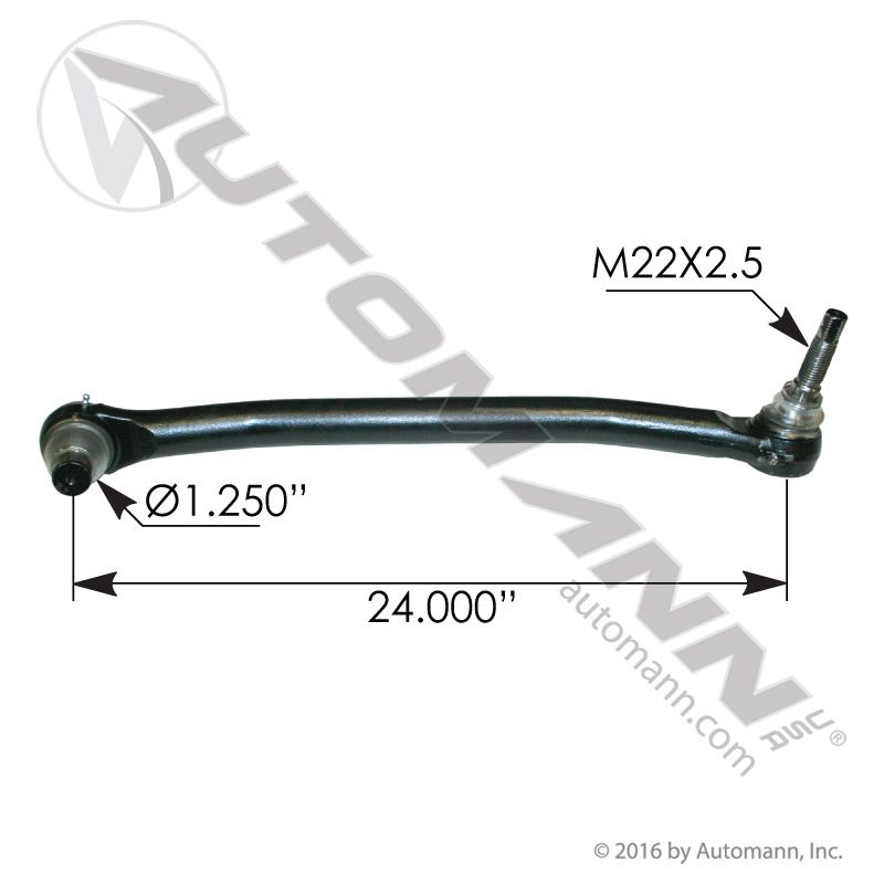 Automann 463.DS2267 Drag Link- GM- replaces 15096527 / 15123671