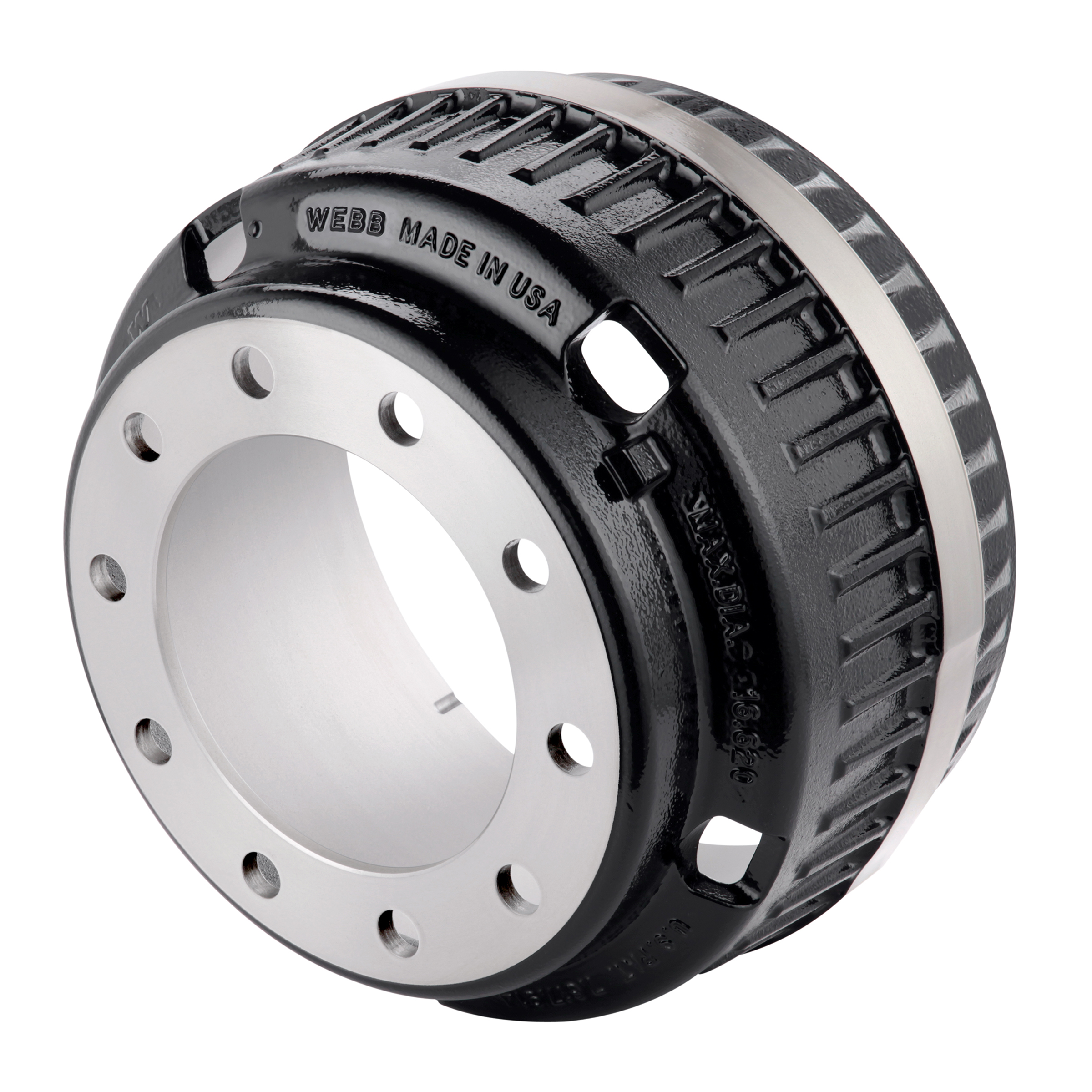 Webb 77807BW Webb 77807BW Vortex Brake Drum 16.5 x 7 (66864B, 3600