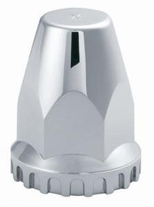Automann 562.A4003TP Chrome Bullet ABS Plastic Thread On Lugnut
