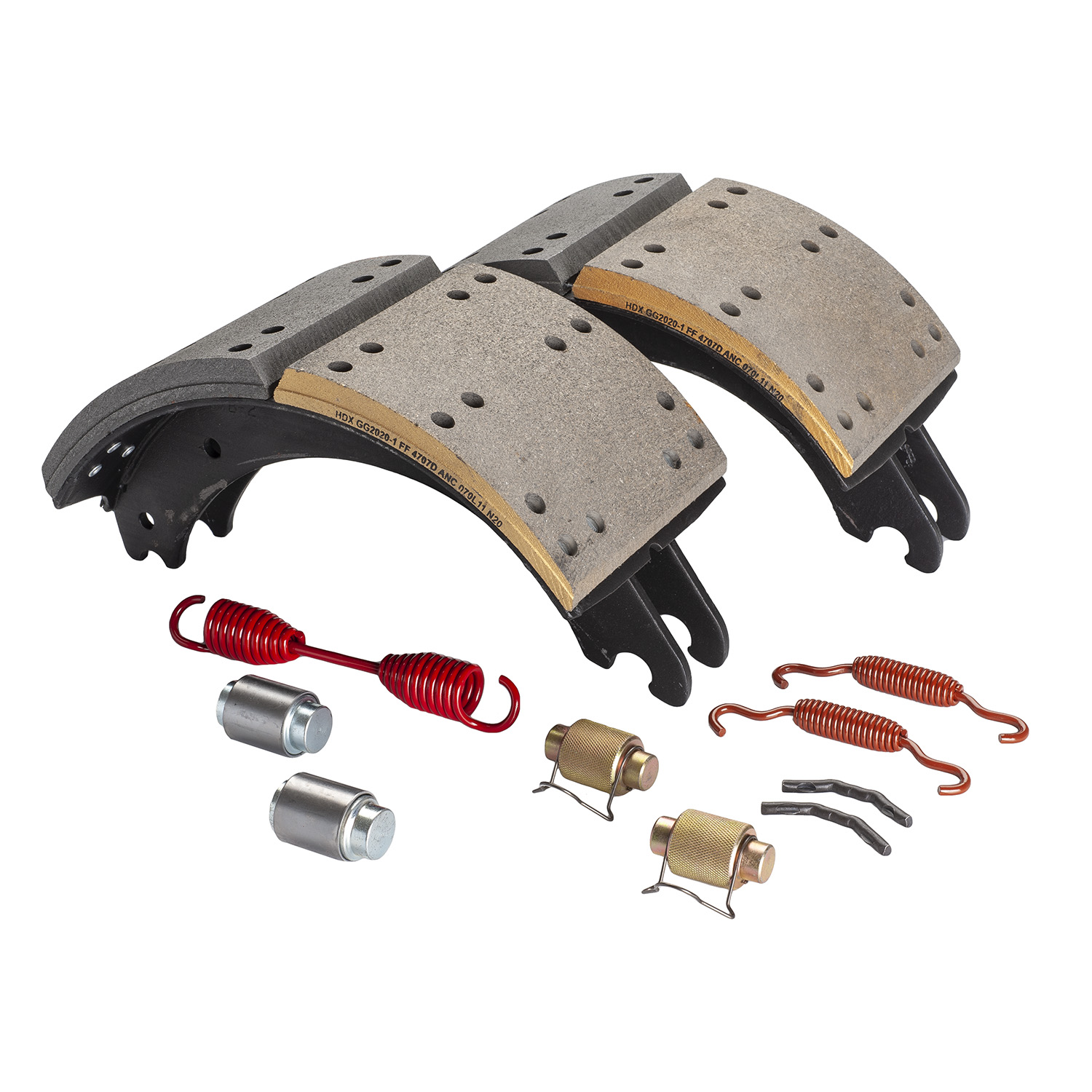 user_c7d7d101 Haldex Brake TPS204707QG 4707 Q Plus Reman Brake Shoe Kit- 20k