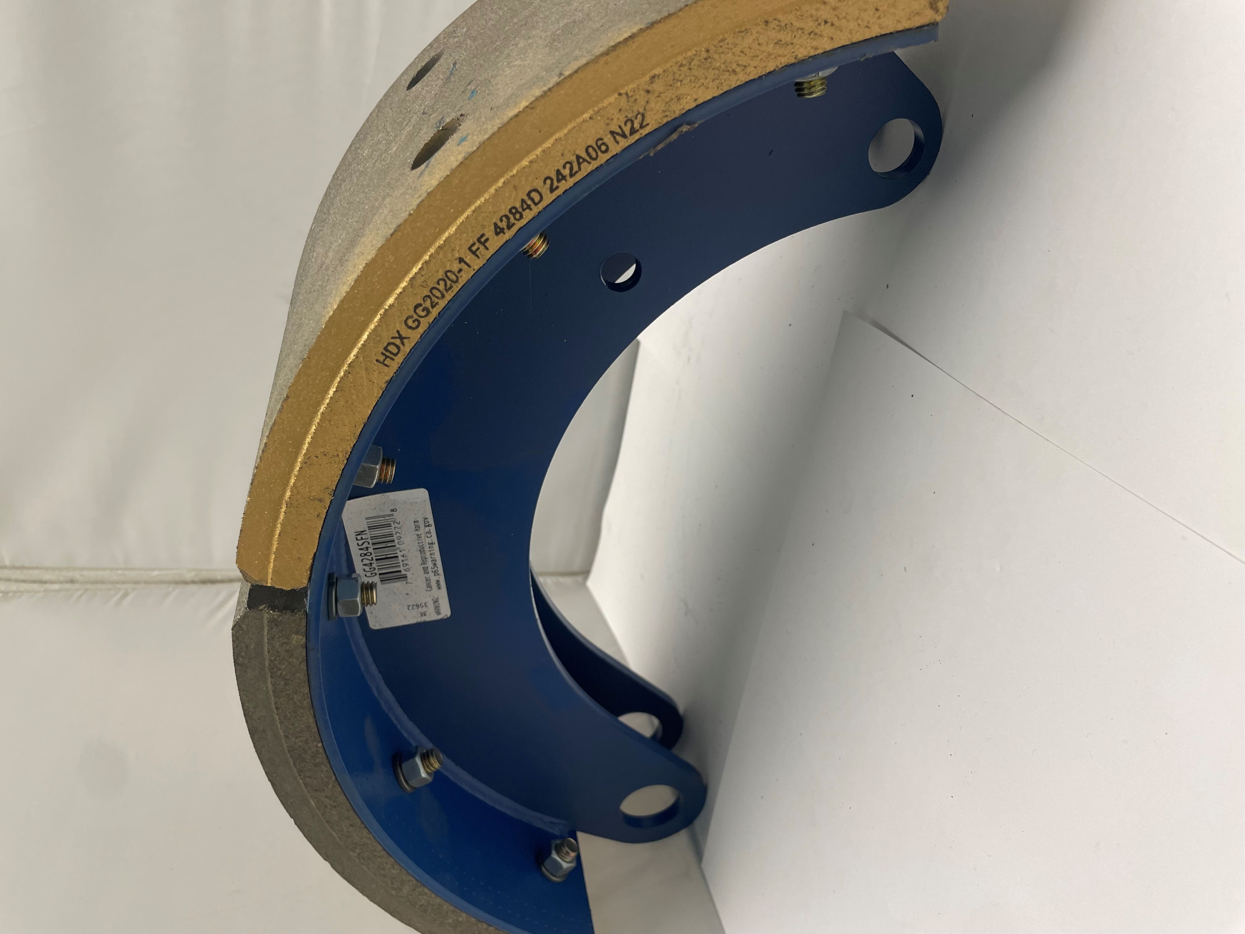 Haldex GG4284SFN 4284 NEW Brake Shoe (Single)- 23k Lining- Haldex
