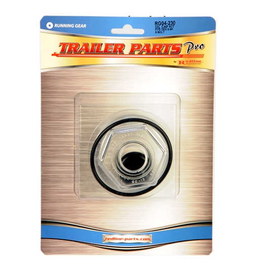Redneck Trailer Parts RG04-230 Redline Replacement Oil Cap for 6k