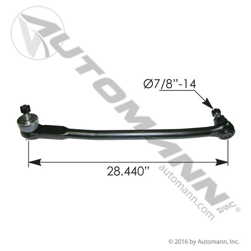 Automann 463.DS7511 Drag Link LH- PACCAR- replaces J20-6011