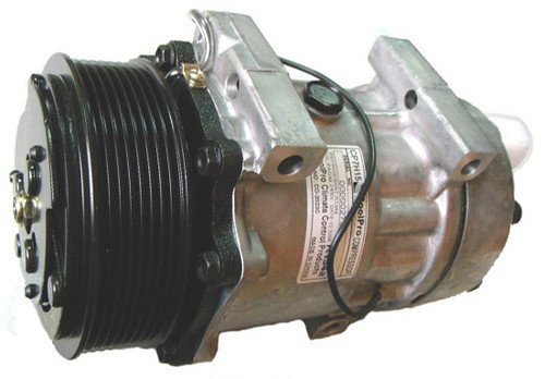 A/C Compressor- Sanden/Sankyo SD7H15- 8 Groove Pulley- Sunair CO