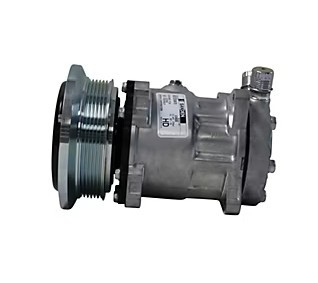 A/C Compressor- Sanden/Sankyo FLX7- Dual V Pulley- Replaces 4434