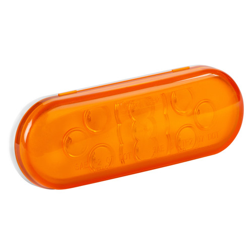 Automann 571.LD601A8 Turn Signal 6in Oval Midship LED Amber