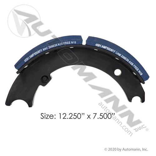 4515 Q NEW Brake Shoe Kit- 20k Lining- Haldex TP204515QJ - Triple