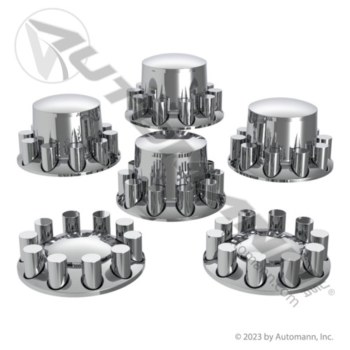 Automann 562.FR1010C Complete Axle Cover Set (4 Rears, 2 Front