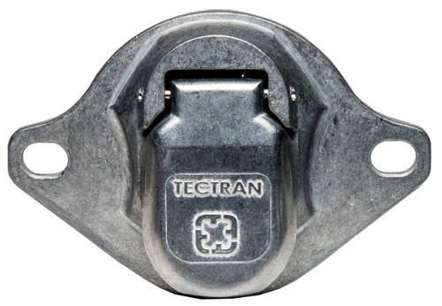 Tectran 670-22 Dual Pole Bull Nose Trailer Socket