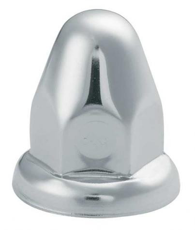Automann 562.A4002C-BP10 Chrome Bullet Push-on Lugnut Covers for