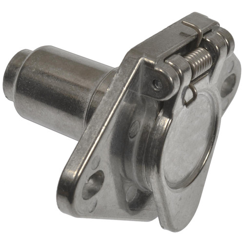 Pollak 11-404EP Four Pole Trailer Socket- Metal- Pollak 11-404