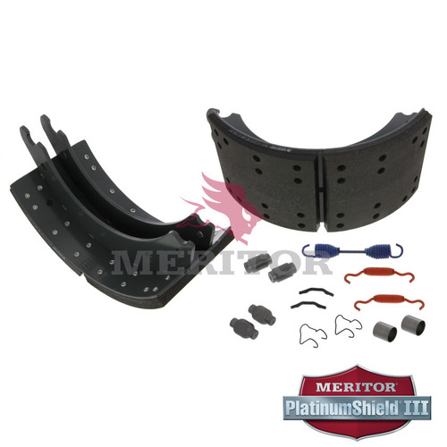 4515 Cast Reman Brake Shoe (Single)- 25k Lining- Haldex GP4515TCR