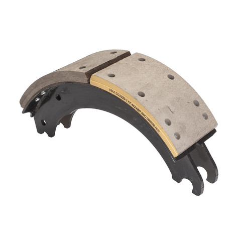 Haldex GG4524QR 4524 Q Reman Brake Shoe (Single)- 23k Lining