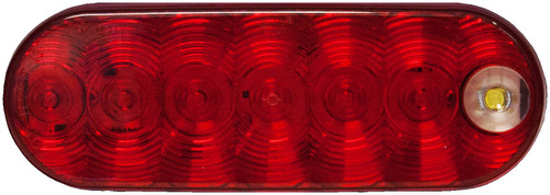 Automann 571.LD601A8 Turn Signal 6in Oval Midship LED Amber
