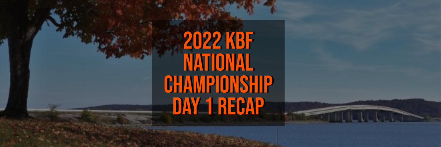 Day 1 Recap - 2022 Kayak Bass Fishing National Championship