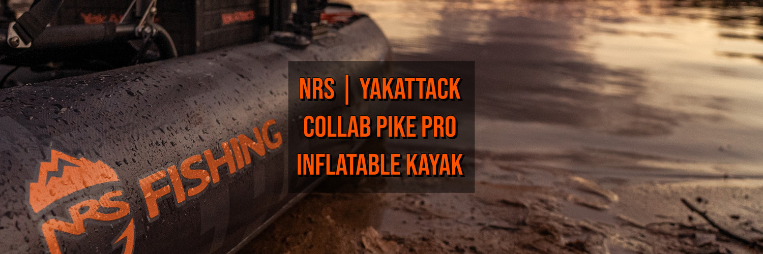 The NRS Pike 126 Pro Inflatable Fishing Kayak