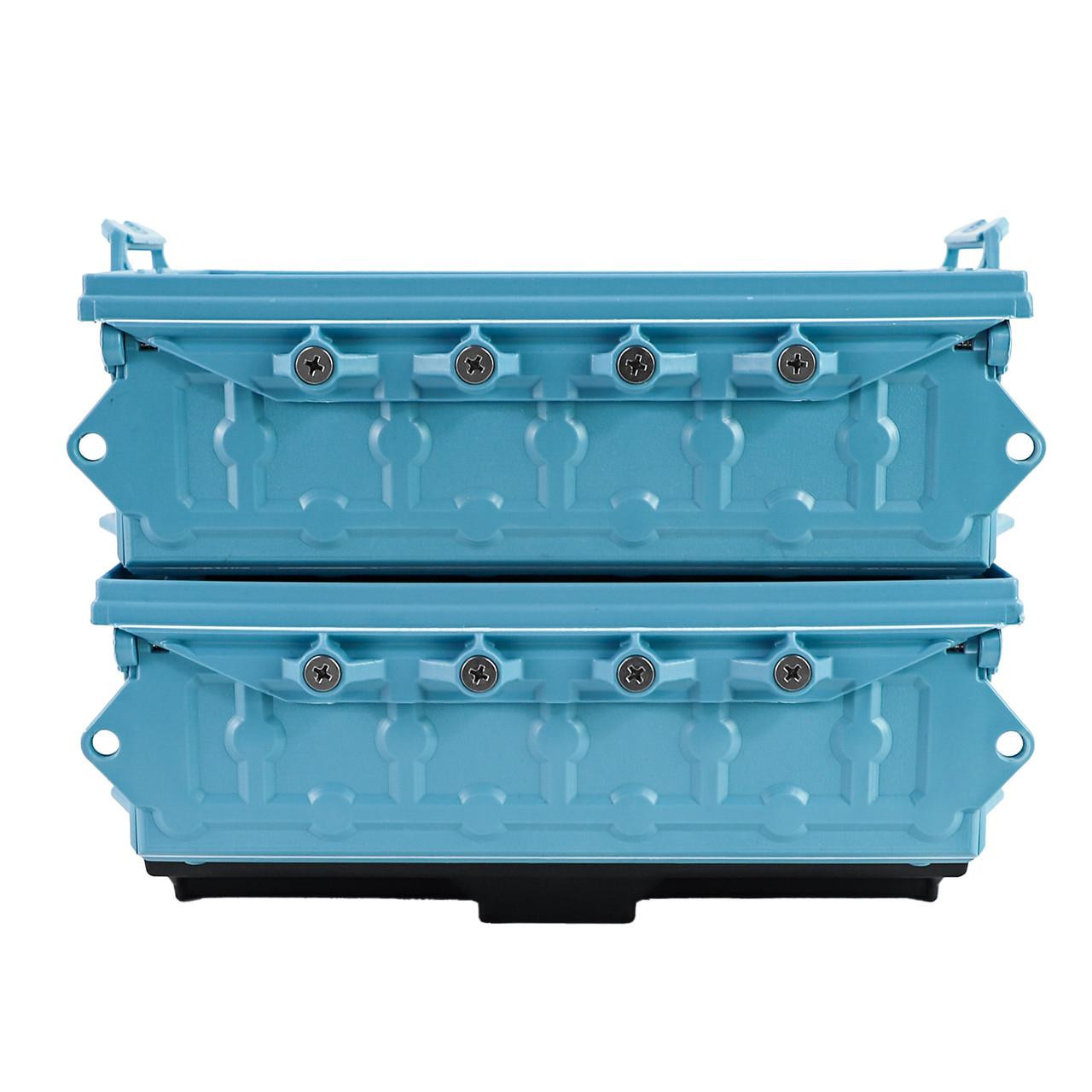 TracPak Combo Kit, Two Boxes and Quick Release Base, Jetty Blue