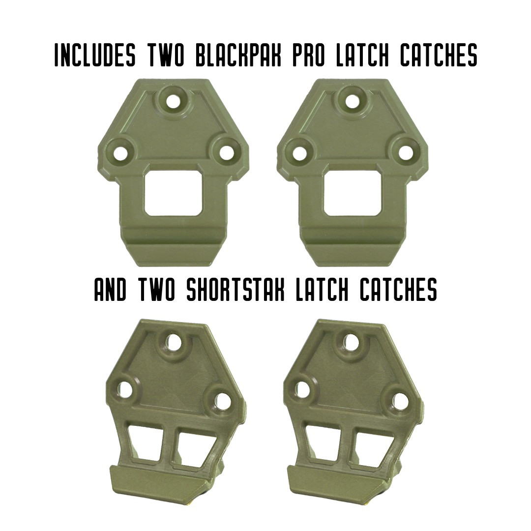 BlackPak Pro and ShortStak Complete Color Upgrade Kit, Olive Green