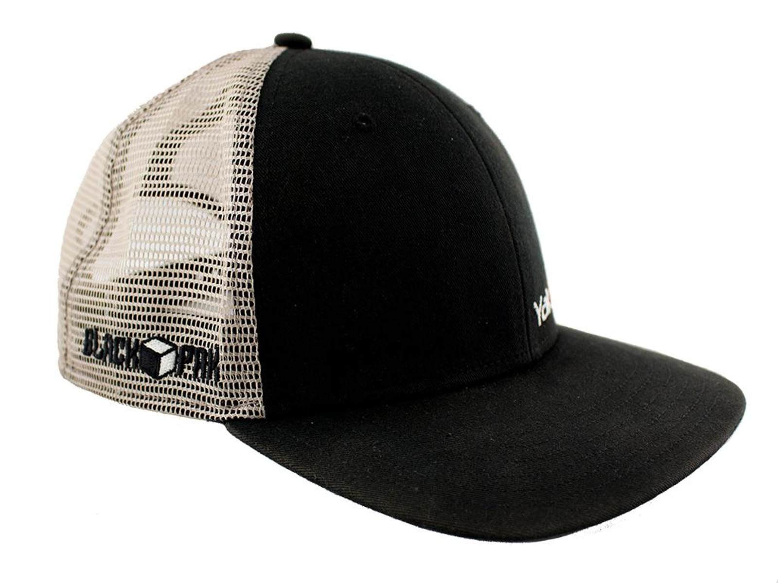 BlackPak Trucker Hat - Black/Tan ATS-1009-TA