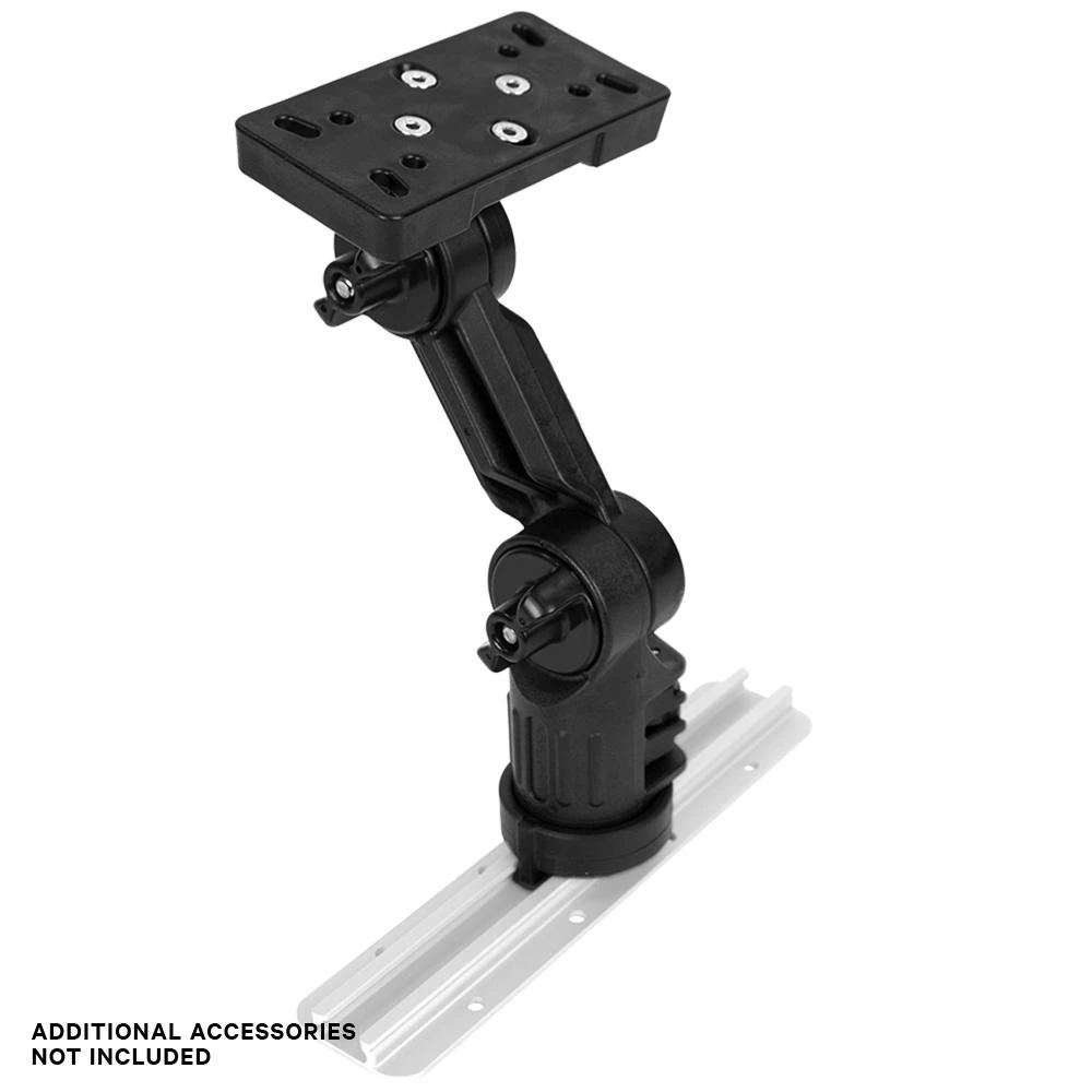 Humminbird Helix Fish Finder Mount with Track Mounted LockNLoad Mounting System FFP-1004 (4)