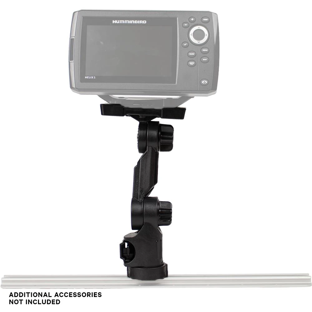 Humminbird Helix Fish Finder Mount with Track Mounted LockNLoad Mounting System FFP-1004 (1)