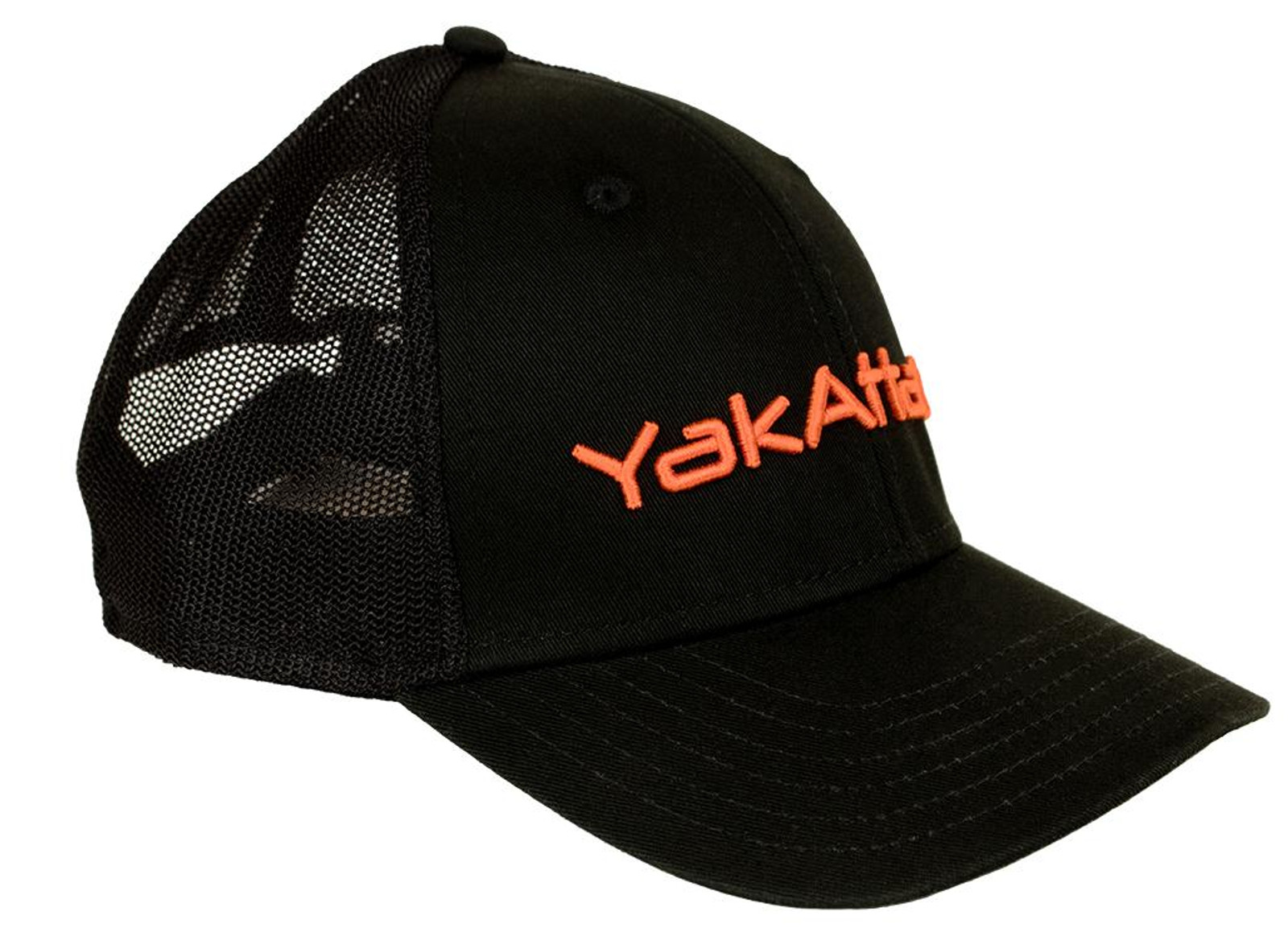 YakAttack® Logo Trucker Hat - Black