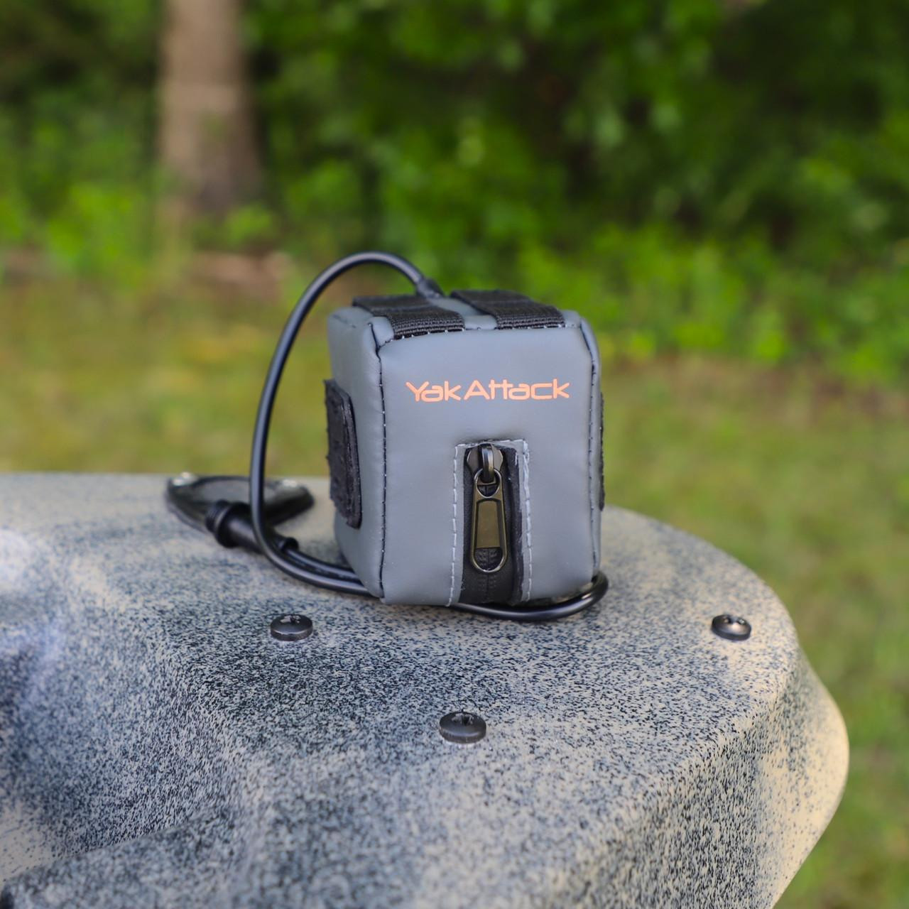 10Ah スリムブロックバッテリー 10AhSLIMBLOCKBATTTERY YakAttack 10Ah Pro Power Fish Finder Battery Kit - Powered by