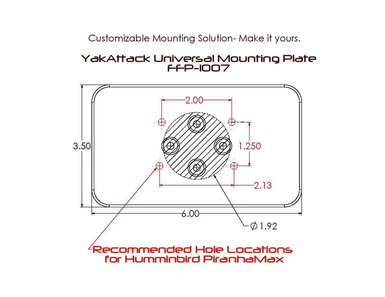 Universal Mounting Plate FFP-1007 (3)
