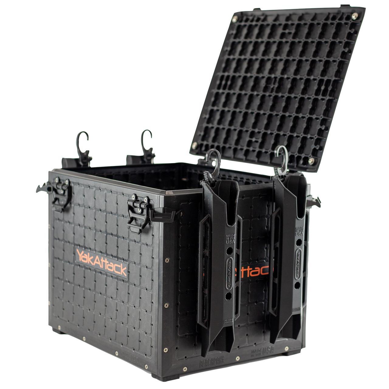 YakAttack® BlackPak Pro Kayak Fishing Crate 13