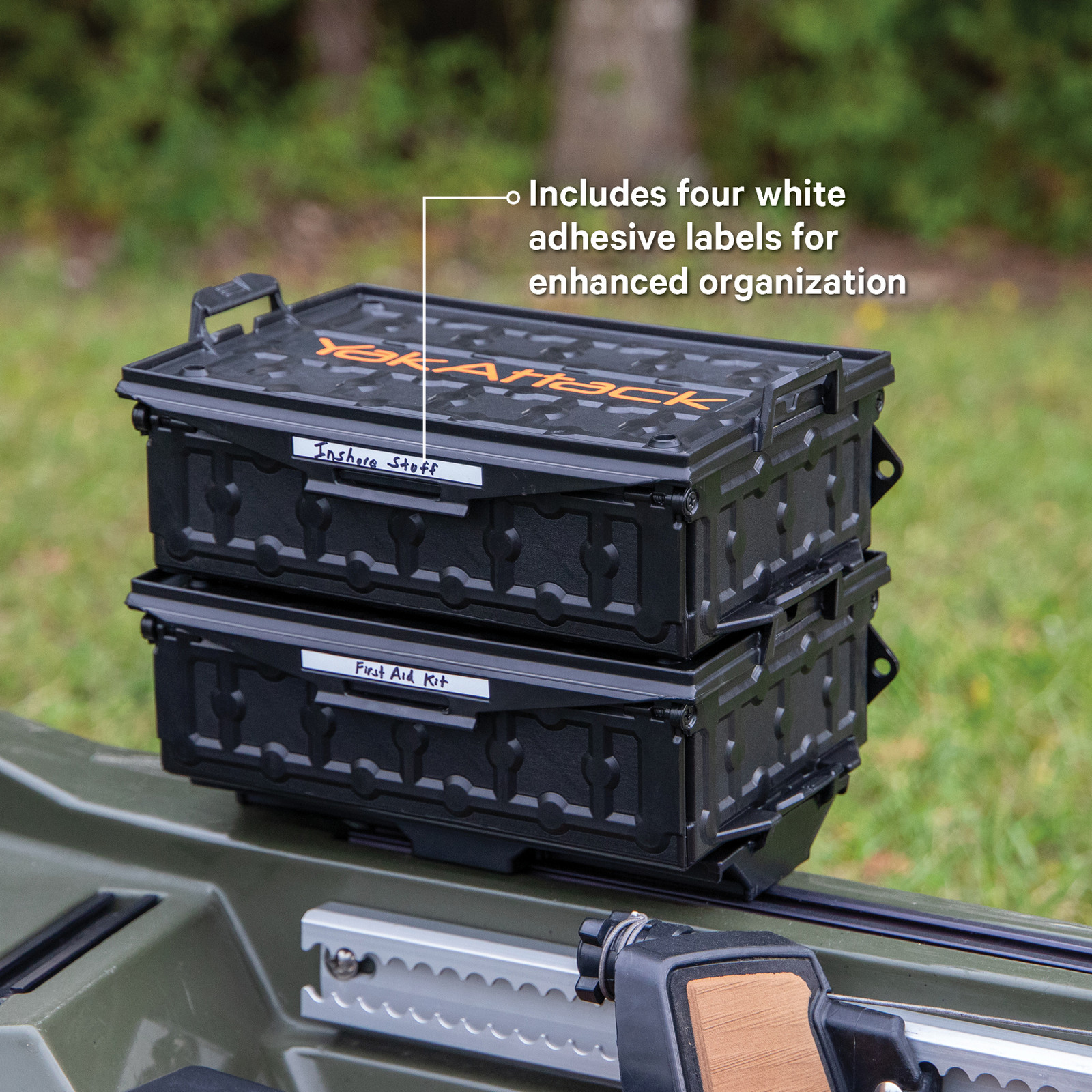 TracPak Combo Kit, Two Boxes and Quick Release Base