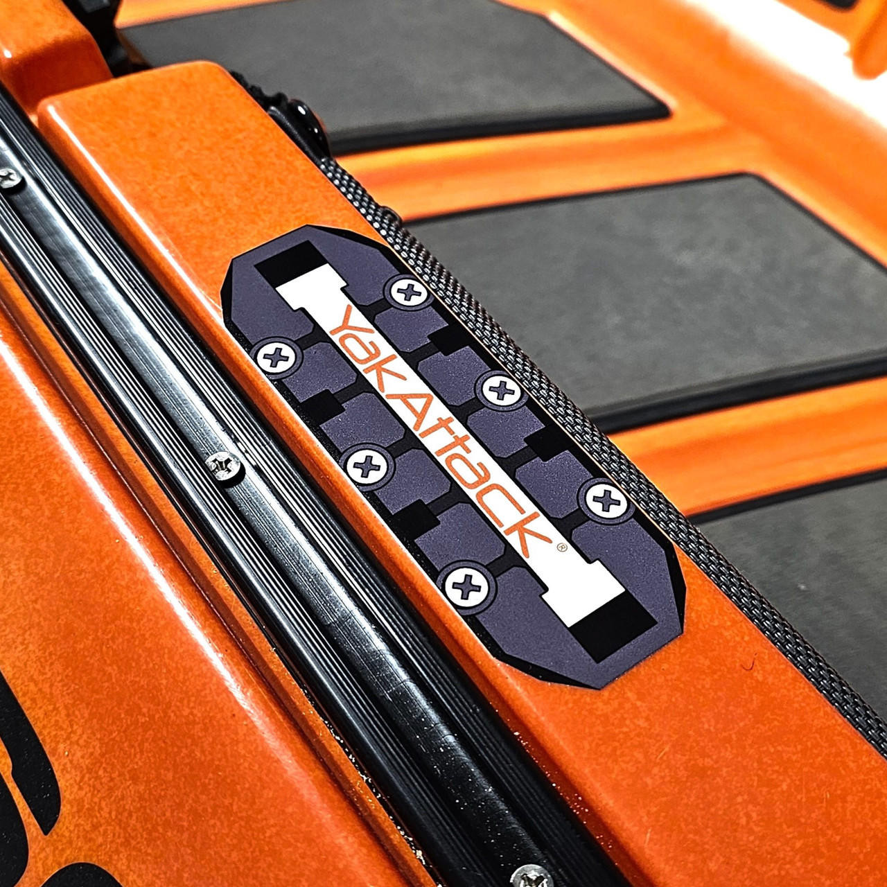 GridLoc MightyMount Decal, 5" x 1.75" on kayak