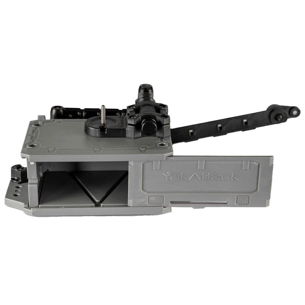 CellBlok Battery Box in Battleship Grey and SwitchBlade Transducer Arm Combo (3)