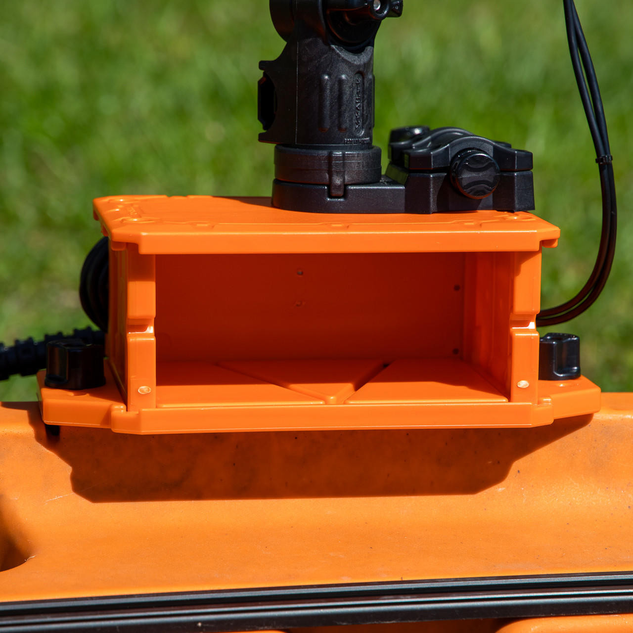 YakAttack® CellBlok Fish Finder Mount Combo Pack Orange - The Best