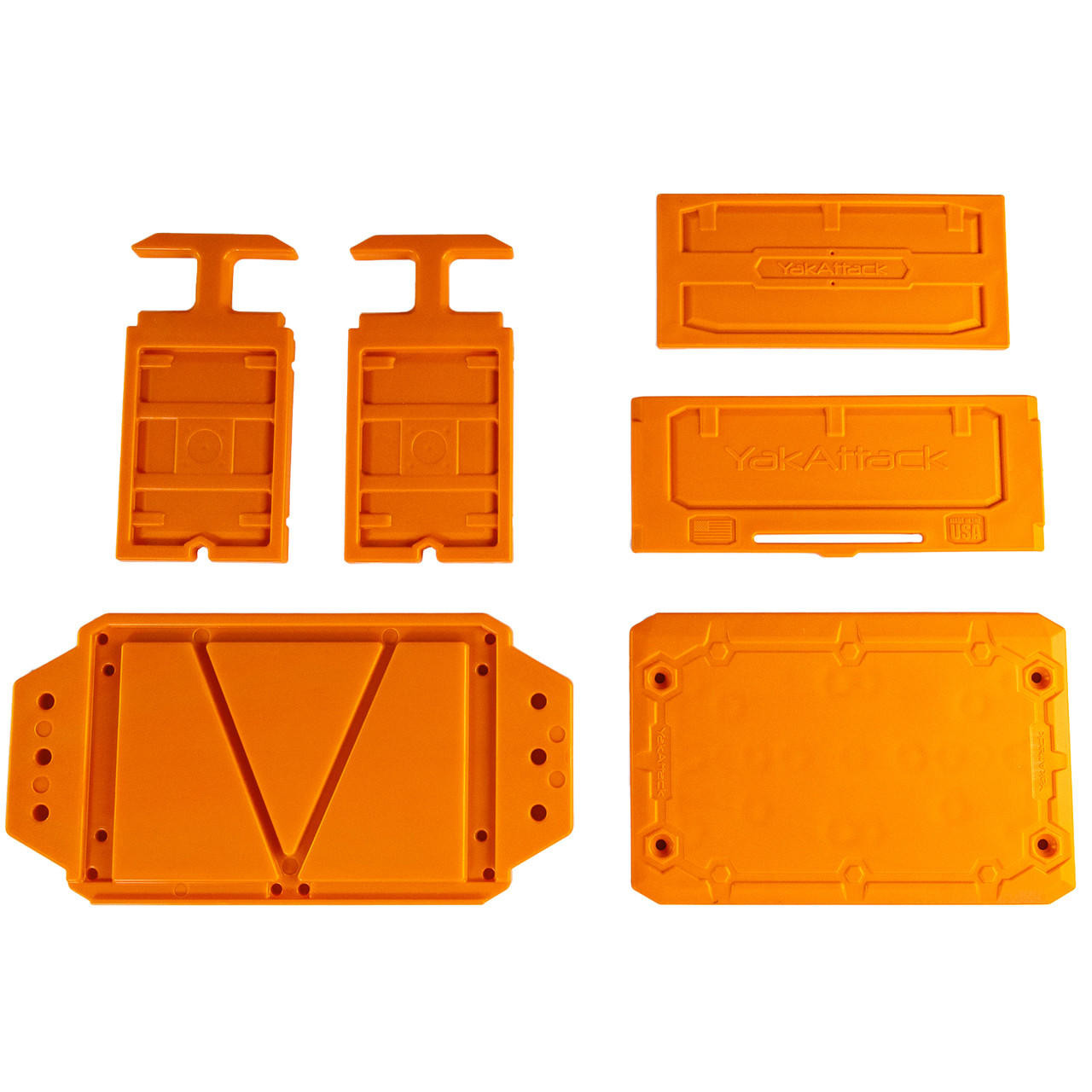 YakAttack® CellBlok Fish Finder Mount Combo Pack Orange - The Best