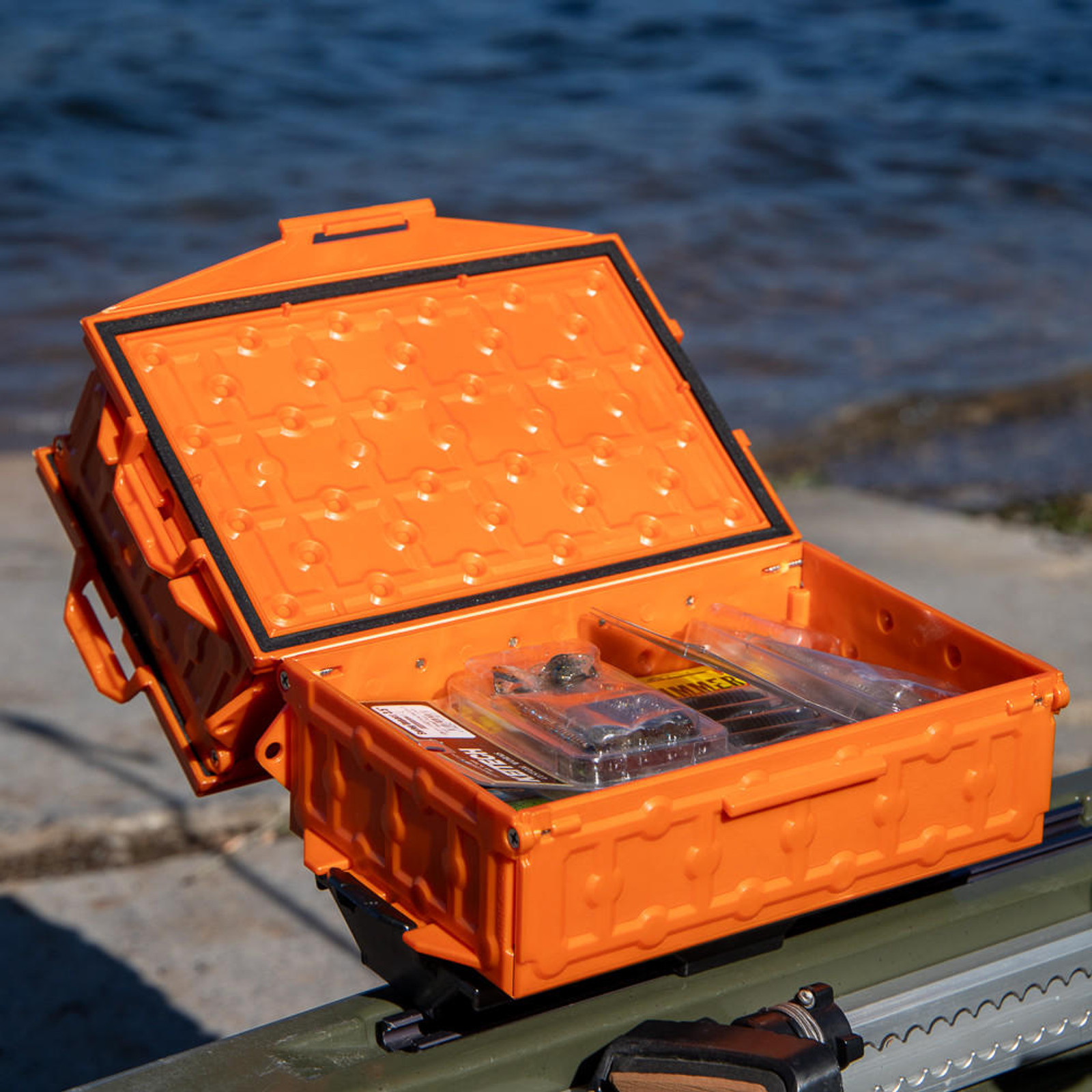 TracPak Combo Kit, Two Boxes and Quick Release Base, Orange