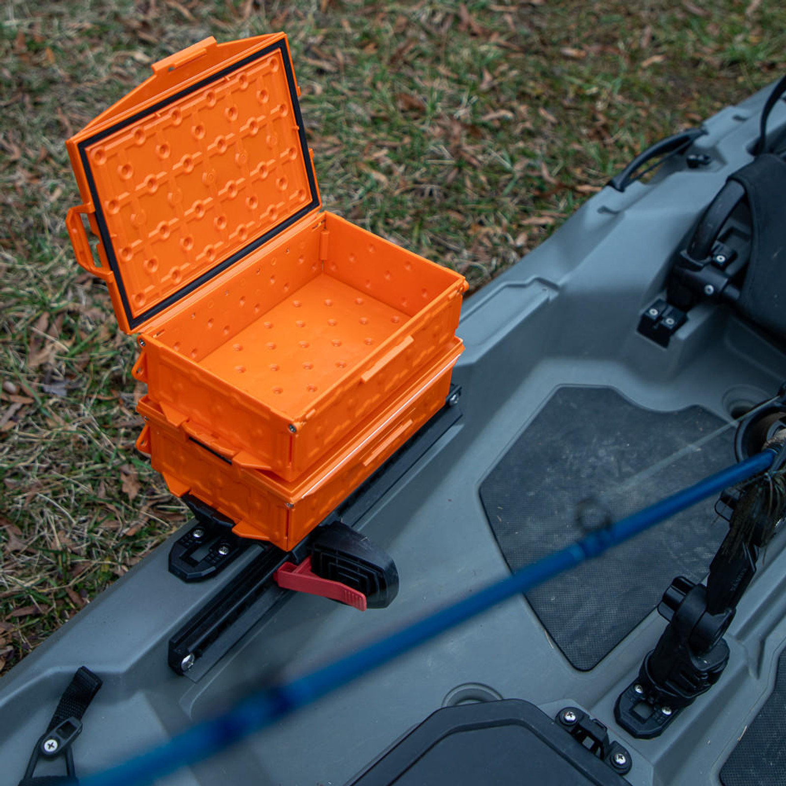  TracPak Combo Kit, Two Boxes and Quick Release Base, Orange 