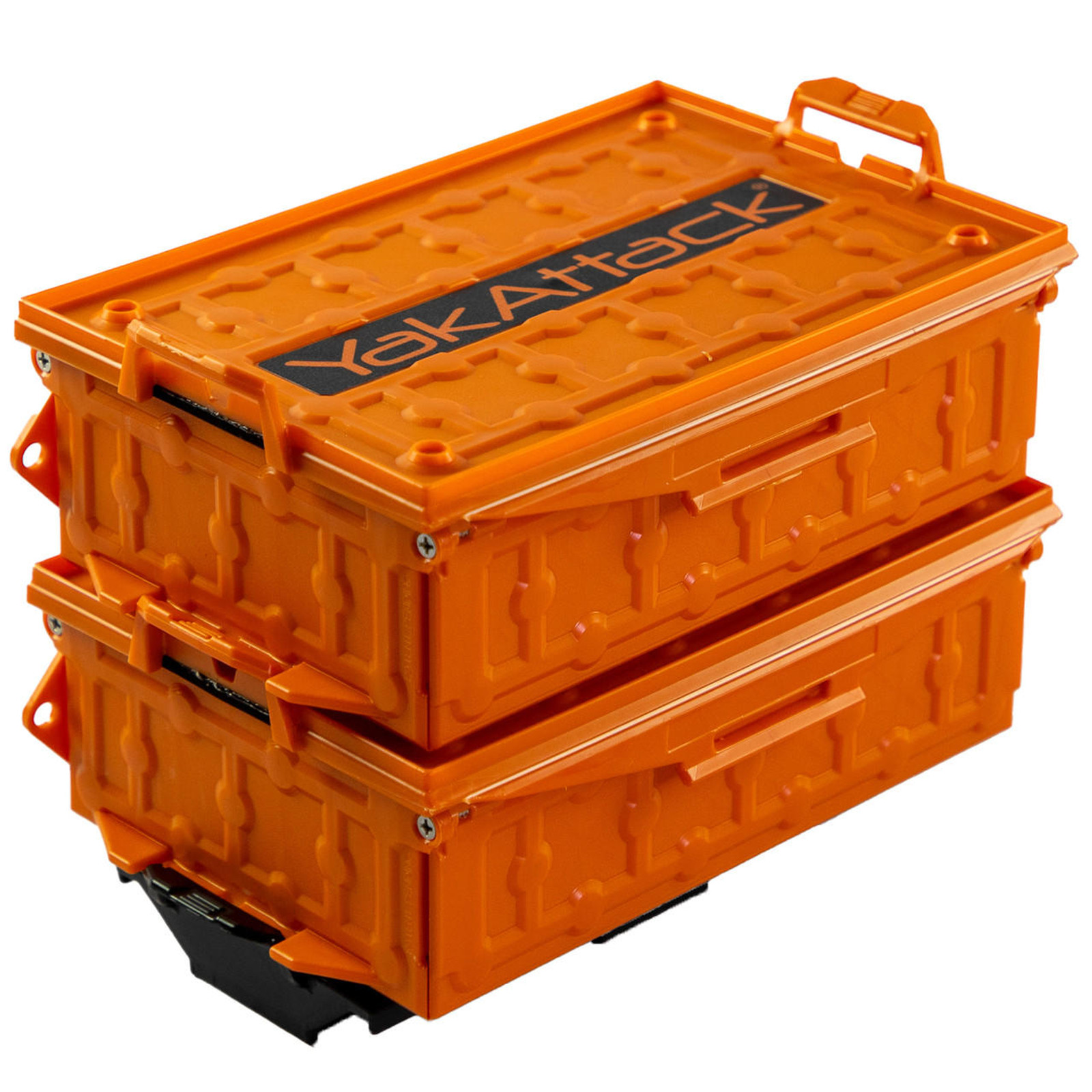  TracPak Combo Kit, Two Boxes and Quick Release Base, Orange 