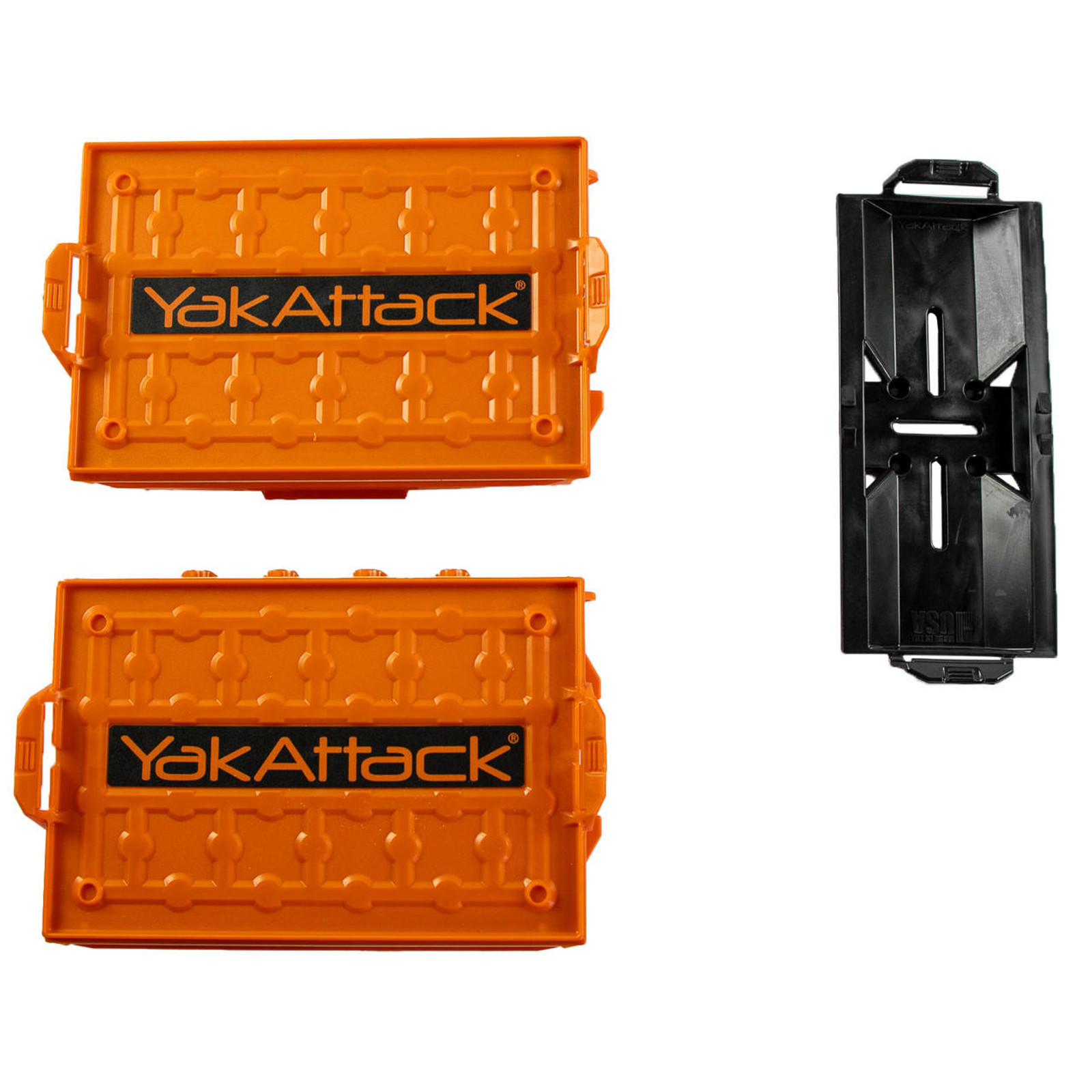  TracPak Combo Kit, Two Boxes and Quick Release Base, Orange 