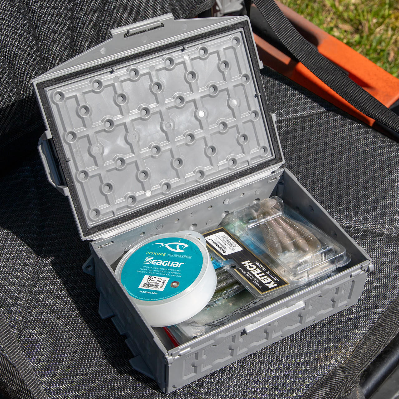 YakAttack® - TracPak Stackable Storage Box, Spare Box, Battleship