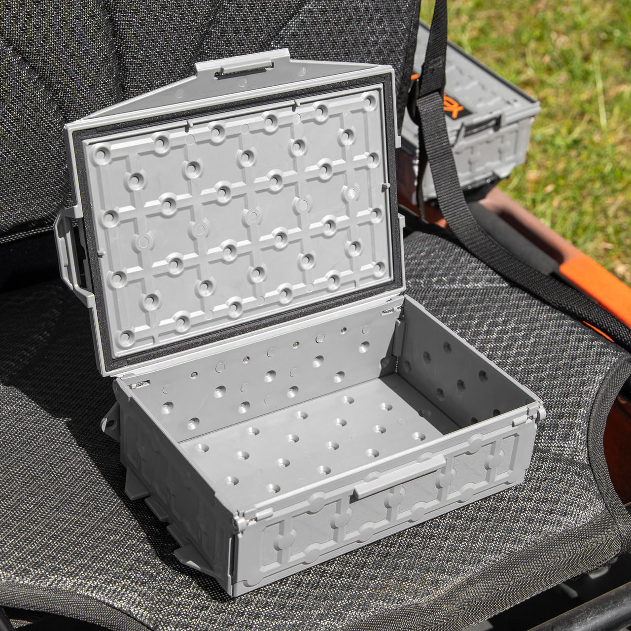 YakAttack® - TracPak Stackable Storage Box, Spare Box, Battleship