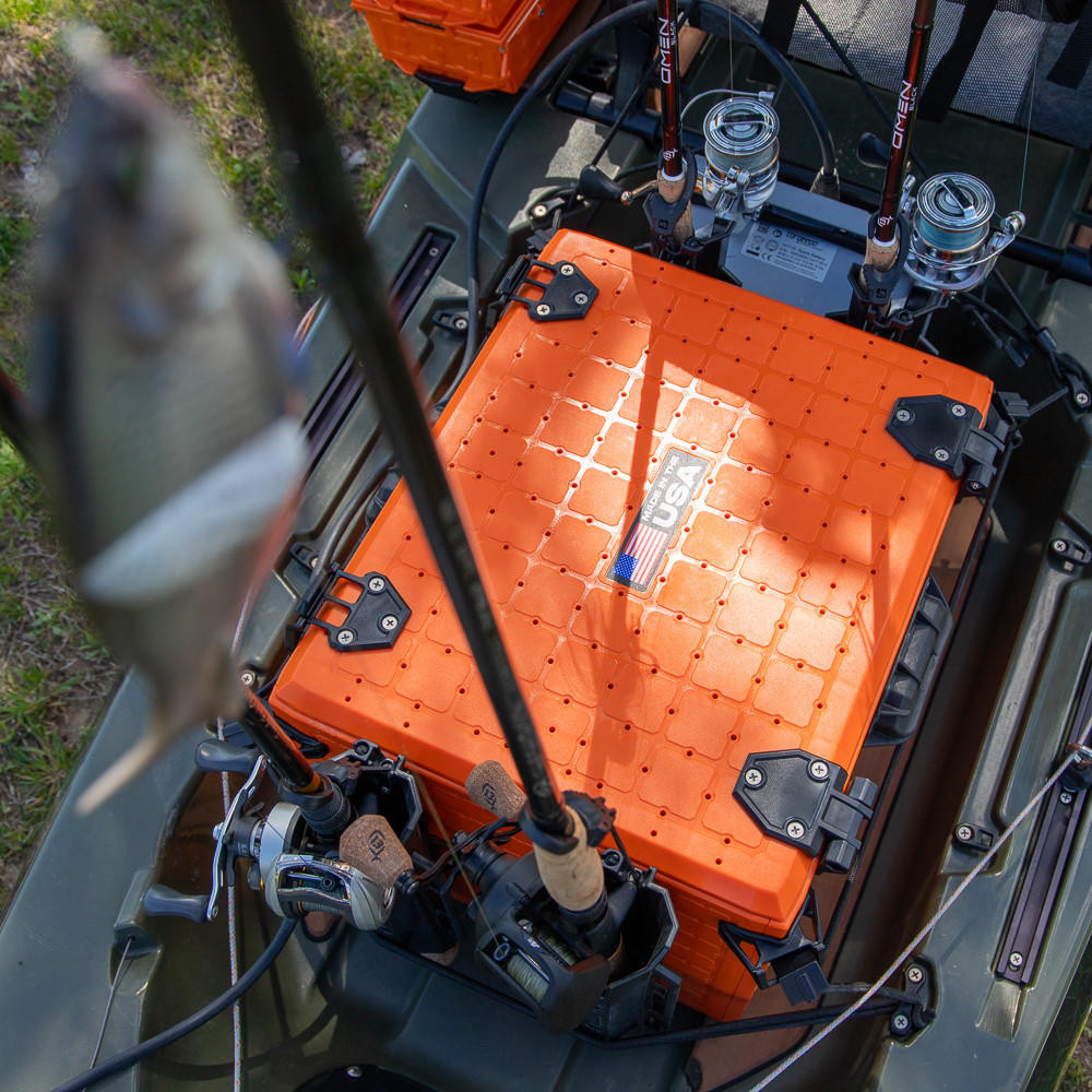 YakAttack® BlackPak Pro Kayak Fishing Crate 13