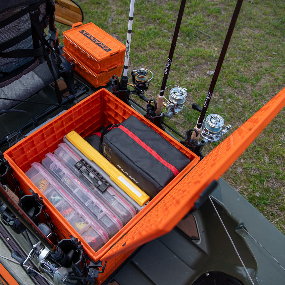 YakAttack® BlackPak Pro Kayak Fishing Crate 16