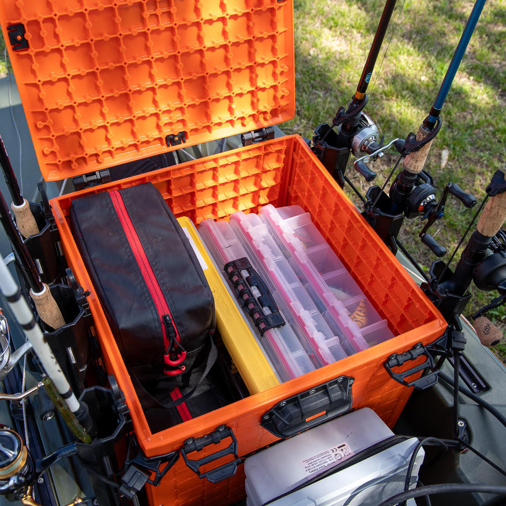 YakAttack® BlackPak Pro Kayak Fishing Crate 16