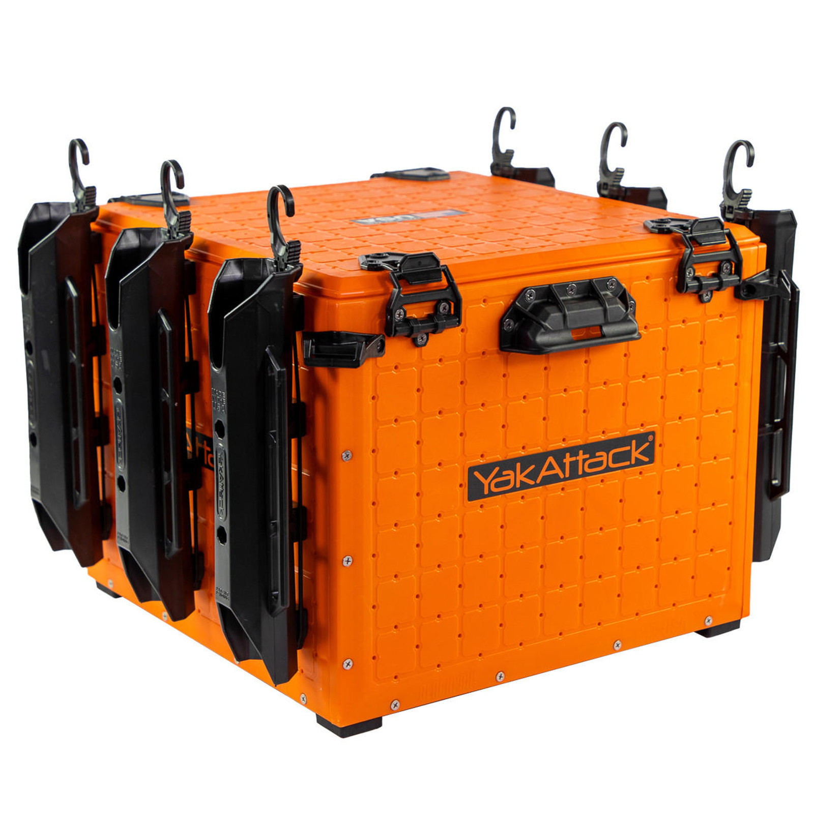  BlackPak Pro Kayak Fishing Crate - 16" x 16", Orange 