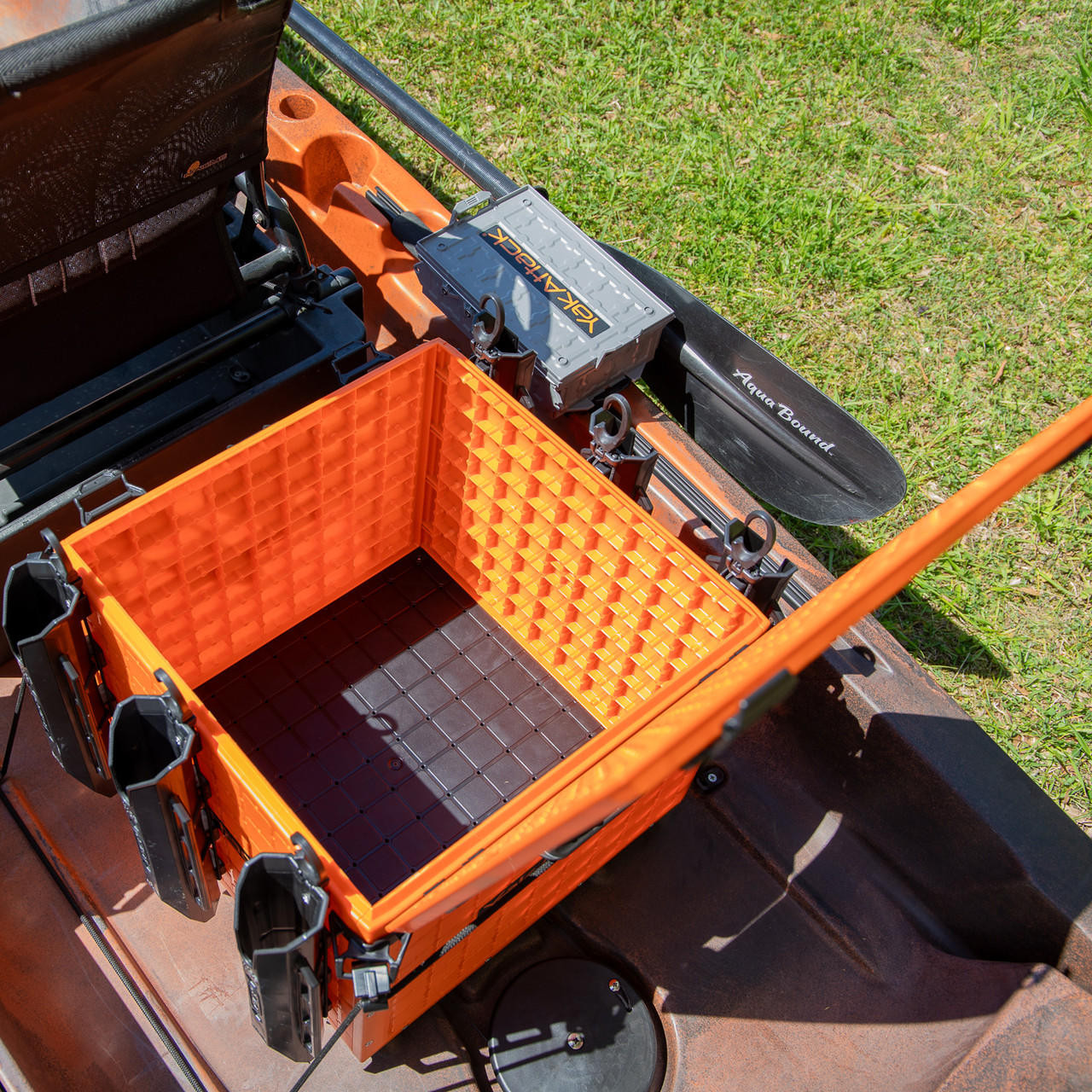 YakAttack® BlackPak Pro Kayak Fishing Crate 16