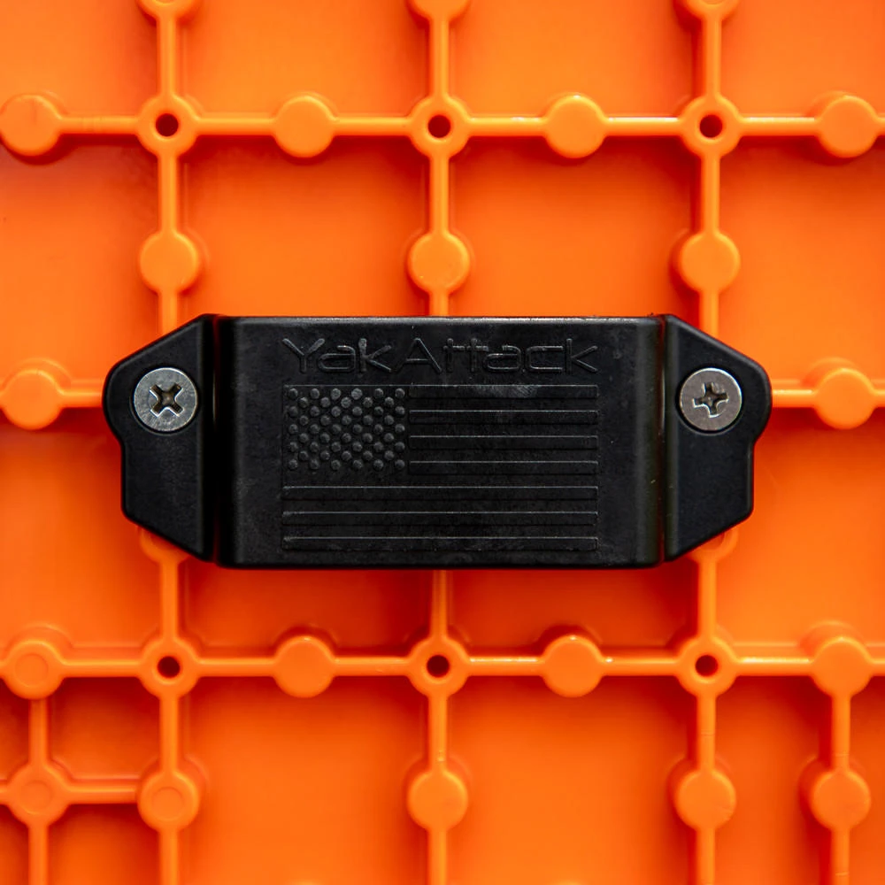 GridLoc Belt Loop Adapter on the inside of Orange BlackPak Pro