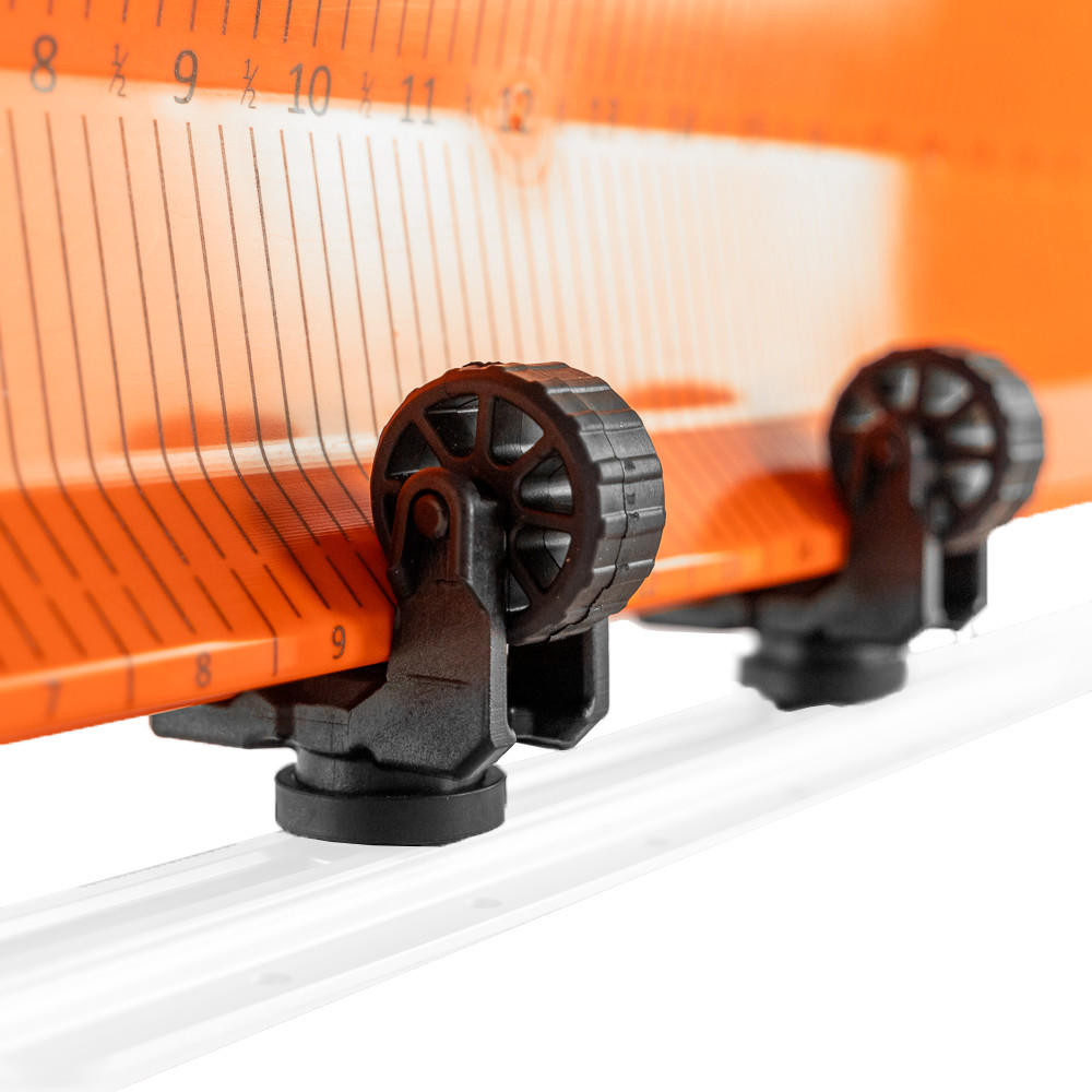Angled view of the LeaderBoard RotoGrip - 2 Pack holding LeaderBoard