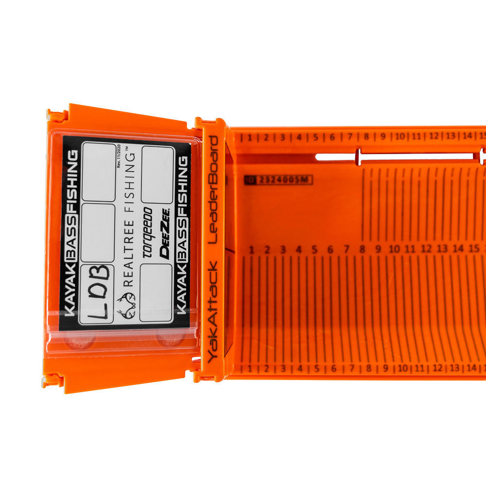 YakAttack® Metric 71 cm LeaderBoard Measuring Board, Orange- Kayak