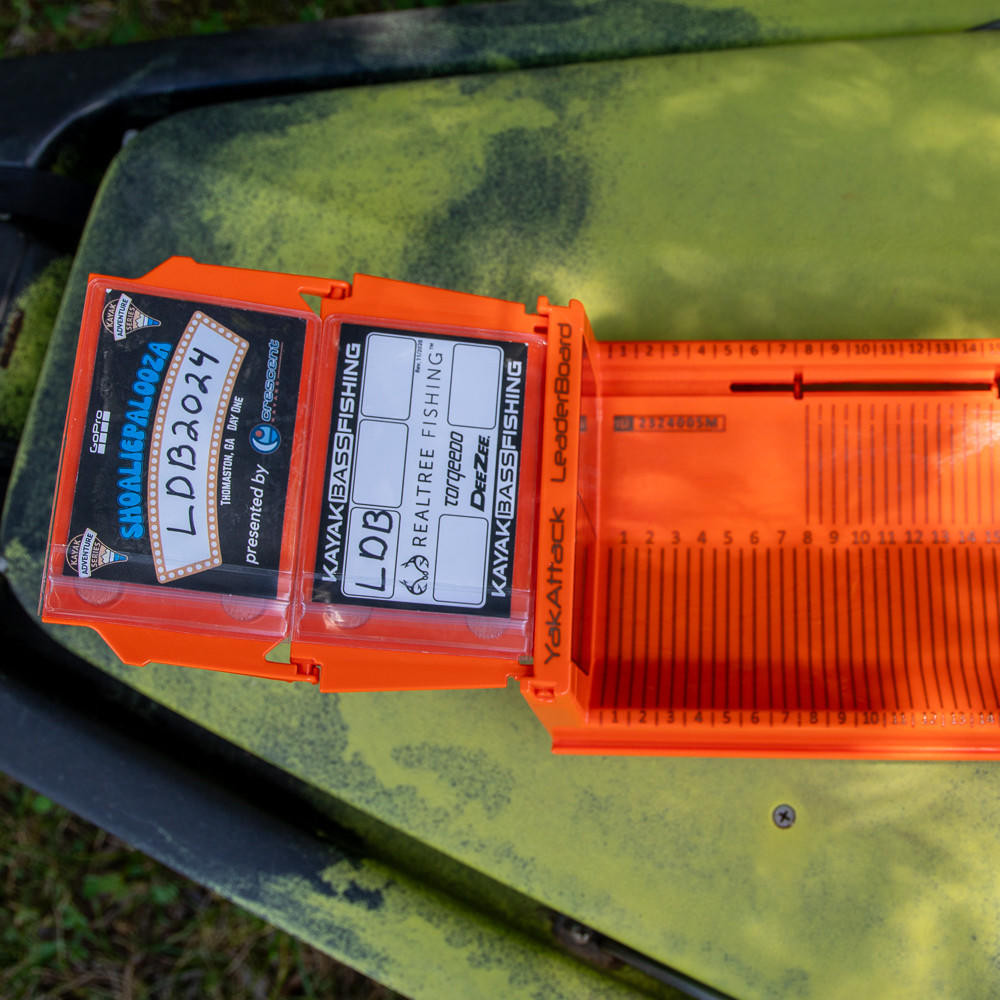 YakAttack® Metric 71 cm LeaderBoard Measuring Board, Orange- Kayak