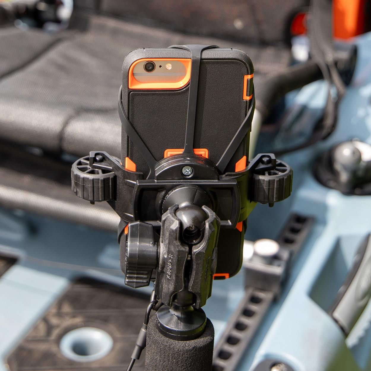 Yoke 50 Nut Cap Mount & Quick Grip Holder for iPhone 6S (4.7) (sku 52094)